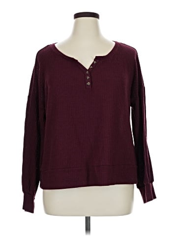True Craft Long Sleeve Henley (view 1)