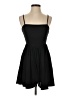 Yozy Solid Black Casual Dress Size 4 - photo 1