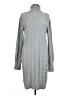 Peyton & Parker Gray Casual Dress Size L - photo 1