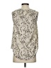 Simply Vera Vera Wang 100% Polyester Silver Tank Top Size XS - photo 2