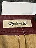 Madewell 100% Polyurethane Burgundy Casual Pants Size 27 waist - photo 6