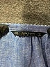 Zara Basic Blue 3/4 Sleeve Blouse Size XL - photo 6
