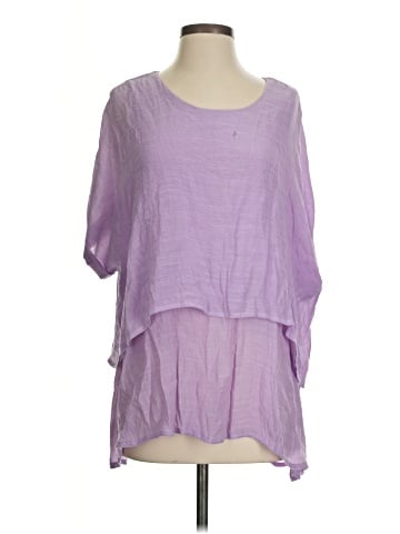 Umgee Short Sleeve Blouse (view 1)