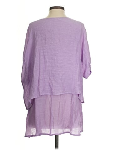 Umgee Short Sleeve Blouse (view 2)