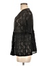 Varley Black Short Sleeve Blouse Size M (estimated) - photo 5
