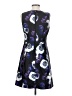 J.Crew 100% Polyester Graphic Black Cocktail Dress Size 4 - photo 2