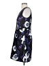 J.Crew 100% Polyester Graphic Black Cocktail Dress Size 4 - photo 5