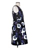 J.Crew 100% Polyester Graphic Black Cocktail Dress Size 4 - photo 4