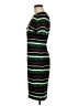 MICHAEL Michael Kors Stripes Multi Color Green Casual Dress Size 6 - photo 5