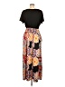 Assorted Brands Print Black Casual Dress Size M (estimated) - photo 2