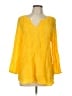 NYCC Yellow 3/4 Sleeve Blouse Size L - photo 1