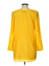 NYCC Yellow 3/4 Sleeve Blouse Size L - photo 2