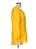 NYCC Yellow 3/4 Sleeve Blouse Size L - photo 4