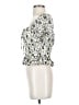 Assorted Brands Silver Gray Short Sleeve Blouse Size S (estimated) - photo 5