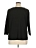 Cato Black 3/4 Sleeve T-Shirt Size XL - photo 2