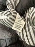 Elan 100% Rayon Stripes Gray Romper Size XS - photo 5