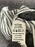 Elan 100% Rayon Stripes Gray Romper Size XS - photo 6