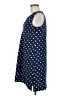 Lands' End 100% Cotton Polka Dots Blue Casual Dress Size M - photo 5