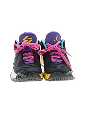Air Jordan  Luka 3 Black Hyper Jade Pink Sneakers (view 2)