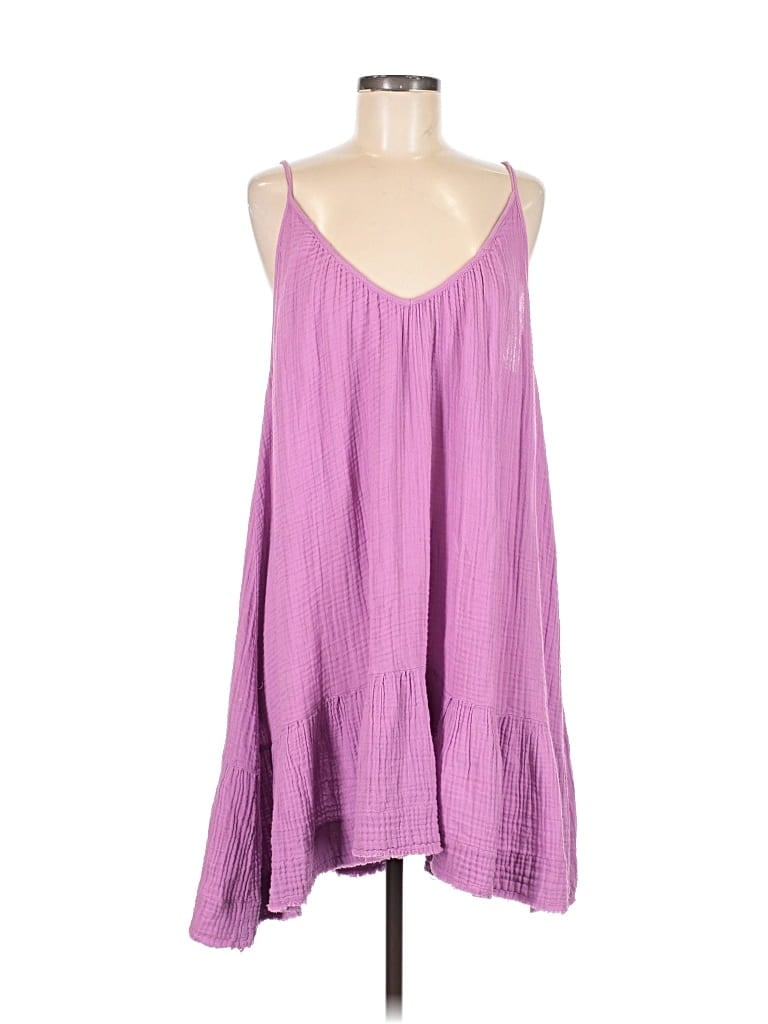 Pre-owned 9 Seed Casual Dress In Purple