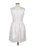 En Focus Studio Silver Cocktail Dress Size 8 - photo 2