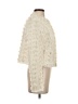 H&M 100% Polyester Ivory Faux Fur Jacket Size S - photo 4