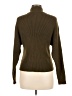 MNG Brown Green Turtleneck Sweater Size M - photo 2
