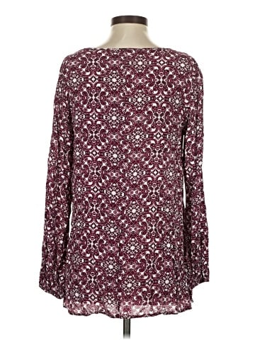 Sun & Shadow Long Sleeve Blouse (view 2)