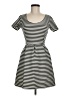Madewell Stripes Black Casual Dress Size 0 - photo 1