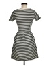 Madewell Stripes Black Casual Dress Size 0 - photo 2
