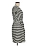 Madewell Stripes Black Casual Dress Size 0 - photo 4