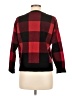 DKNY Plaid Red Pullover Sweater Size M - photo 2