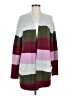 Caslon Color Block Gray Cardigan Size M - photo 1