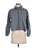 Assorted Brands Stripes Blue Gray Long Sleeve Blouse Size XS (estimated) - photo 1