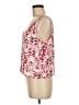 Echo 100% Polyester Red Sleeveless Blouse Size M - photo 5
