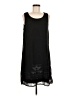 MONORENO 100% Polyester Black Casual Dress Size M - photo 1