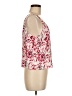 Echo 100% Polyester Red Sleeveless Blouse Size M - photo 4