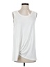 Sen White Sleeveless T-Shirt Size Sm (1) - photo 1