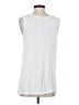 Sen White Sleeveless T-Shirt Size Sm (1) - photo 2