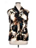 Worthington Brown Sleeveless Blouse Size 1X - photo 1