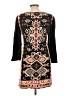 Aryeh Graphic Black Casual Dress Size L - photo 2