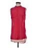 L'Amour Nanette Lepore 100% Polyester Red Sleeveless Blouse Size XS - photo 1