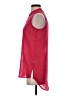 L'Amour Nanette Lepore 100% Polyester Red Sleeveless Blouse Size XS - photo 5