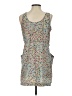 Mind Code Hearts Gray Casual Dress Size S (estimated) - photo 2