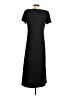 Talbots Solid Black Casual Dress Size S - photo 2