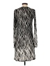 BCBGMAXAZRIA Graphic Silver Casual Dress Size XS - photo 2