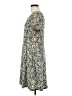 MICHAEL Michael Kors Print Blue Casual Dress Size M (estimated) - photo 5