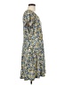 MICHAEL Michael Kors Print Blue Casual Dress Size M (estimated) - photo 4