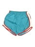 Nike 100% Polyester Color Block Teal Athletic Shorts Size XS - photo 1
