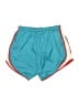 Nike 100% Polyester Color Block Teal Athletic Shorts Size XS - photo 2